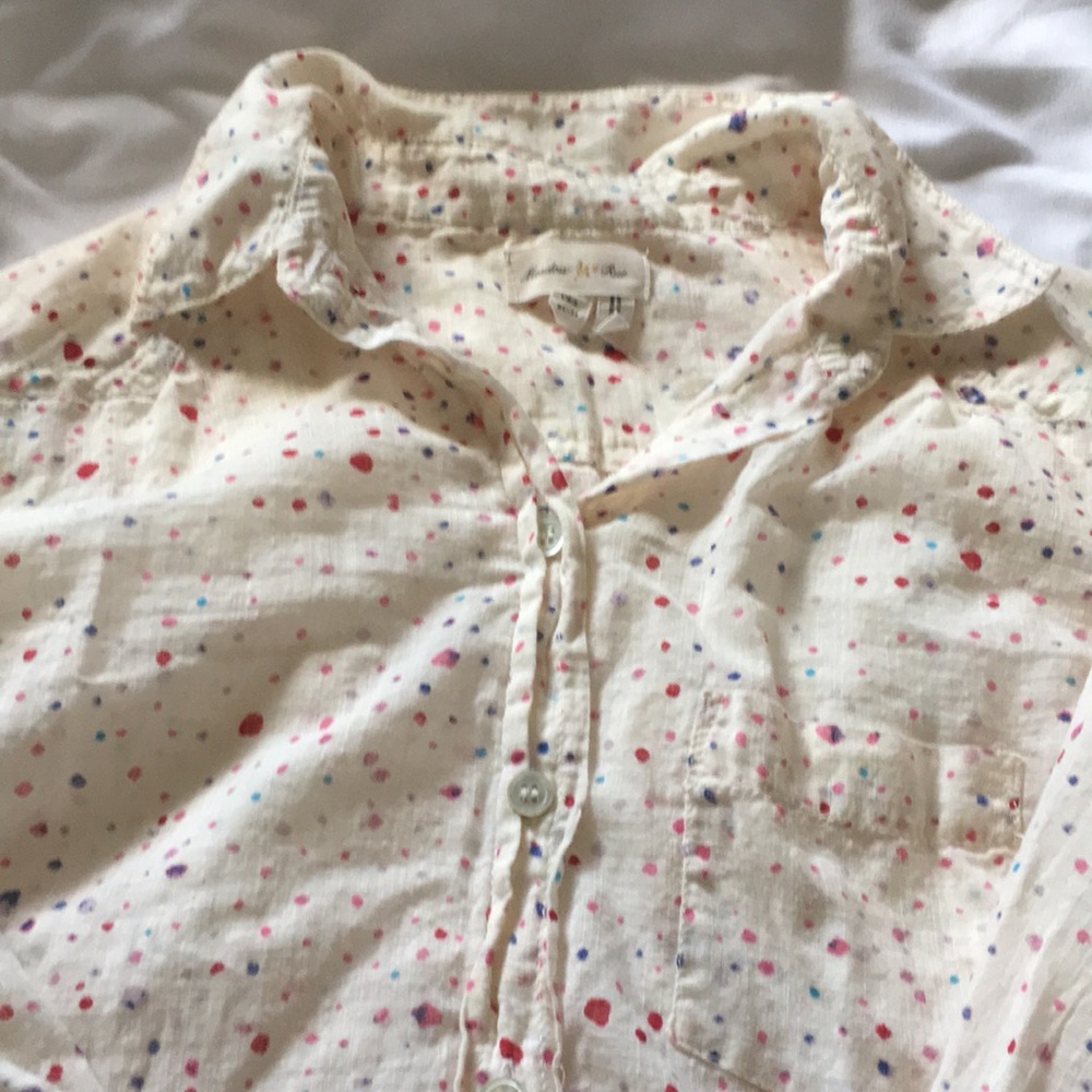 Meadow Rue Splatter Blouse